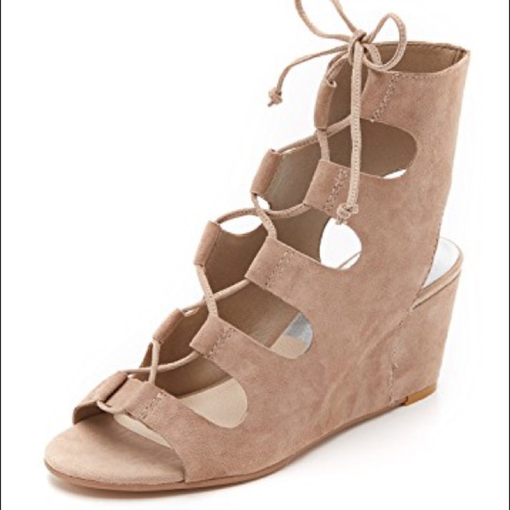 Dolce Vita wedge suede sandals